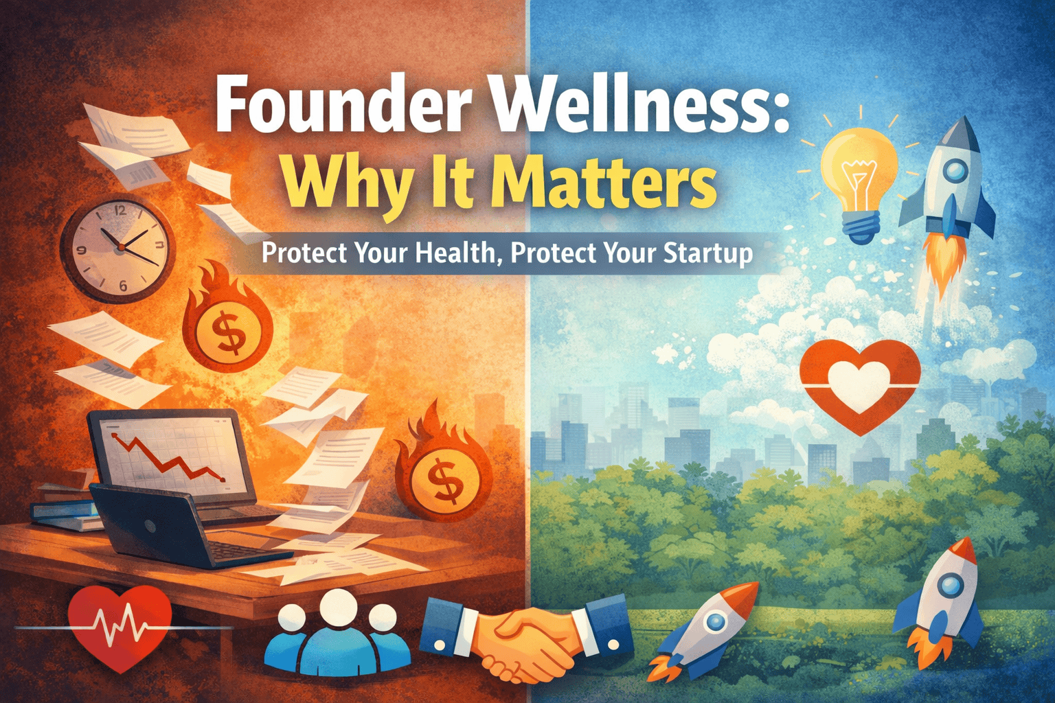🚀 Founder Wellness: Why Taking Care of Yourself Is a Startup Survival ...